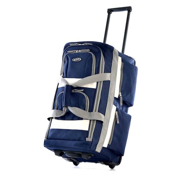 29 in. 8-Pocket Rolling Duffel
