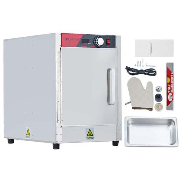 4-Tier Hot Box Food Warmer, 850W Stainless Steel Buffet Server with Water Tray