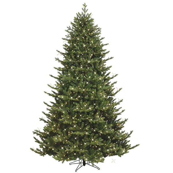 7.5 ft. Just Cut Canadian One Plug Tree - Warm White Led
