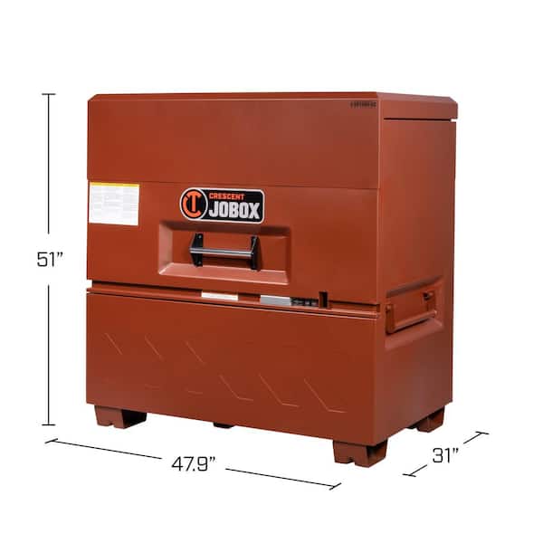 Crescent Jobox 48 in. W x 31 in. D x 51 in. H Heavy Duty Piano Box