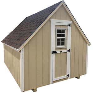 Value 8 ft. x 8 ft. A-Frame Chicken Coop Precut Kit with Floor