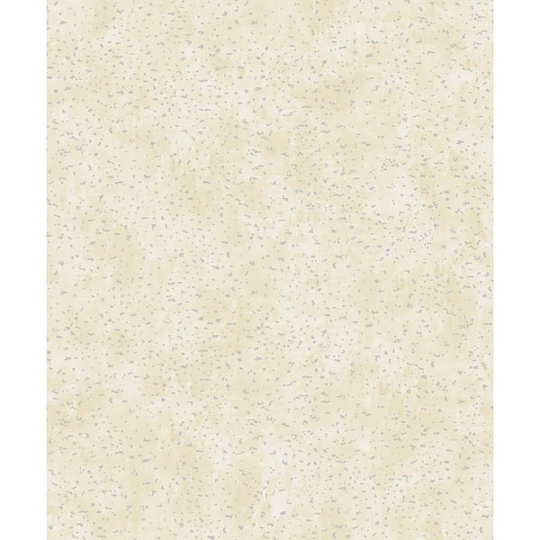 Unbranded Lustre Collection Cream Embossed Abstract Spot Metallic Finish Paper on Non-woven Non-pasted Wallpaper Roll