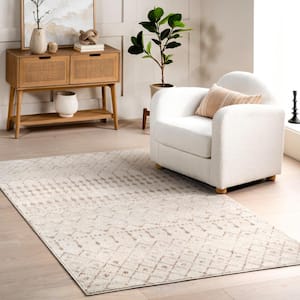 Moroccan Blythe Neutral 6 ft. 7 in. x 9 ft. Area Rug