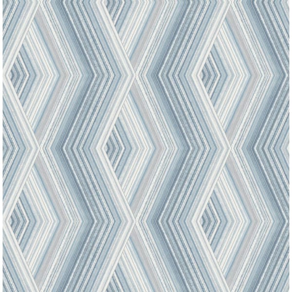 Crown Aura Blue Geometric Blue Wallpaper Sample