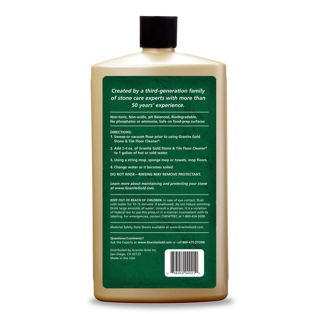 Granite Gold Citrus Scented Concentrated Stone and Tile Floor Cleaner