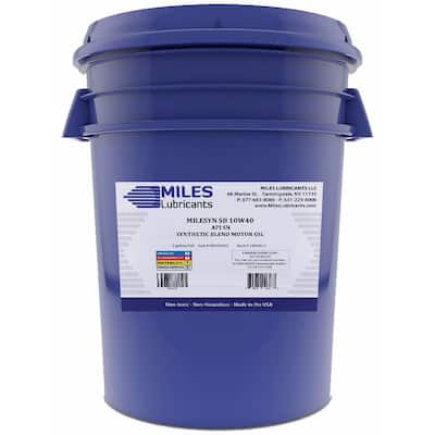 Miles Lubricants Milesyn SB 10W30 API GF-5/SN 5 Gal. Synthetic Blend ...