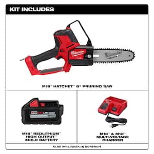 M18 FUEL 8 in. 18V Lithium-Ion Brushless HATCHET Pruning Saw Kit with 6Ah High Output Battery and Charger