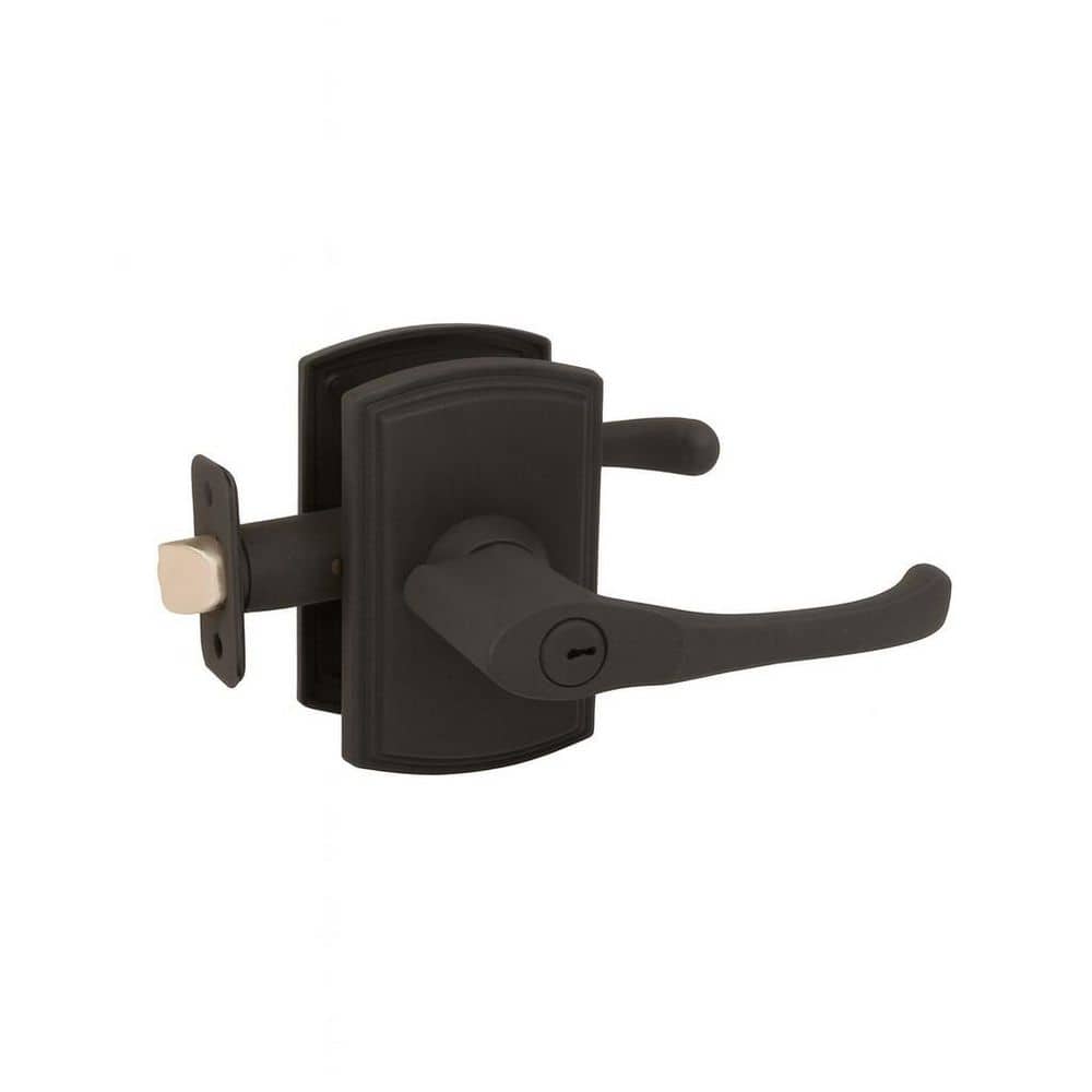 DELANEY HARDWARE Italian Collection Artino Black Keyed Entry Door