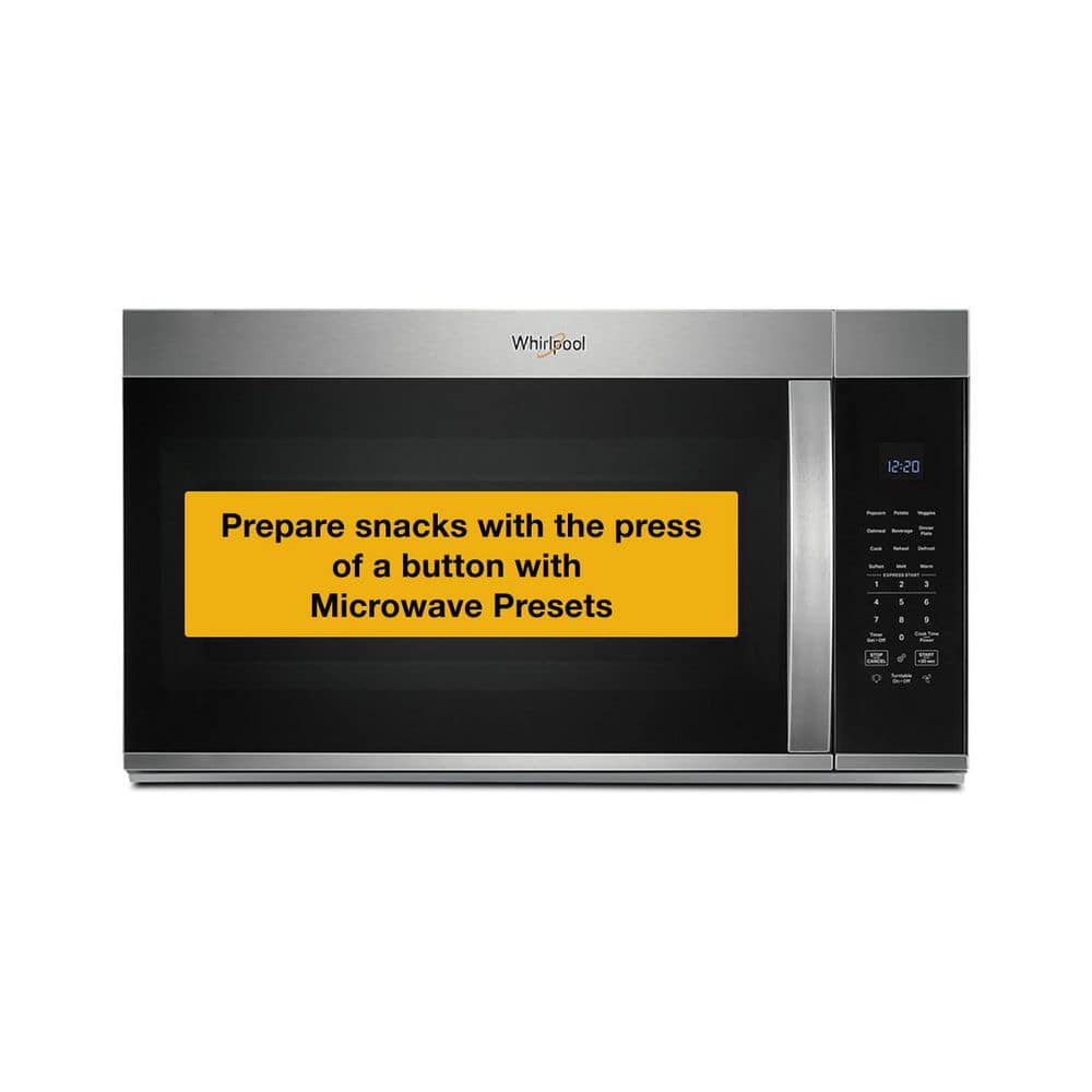 Whirlpool 30" Over-the-Range Microwave, 40% Off