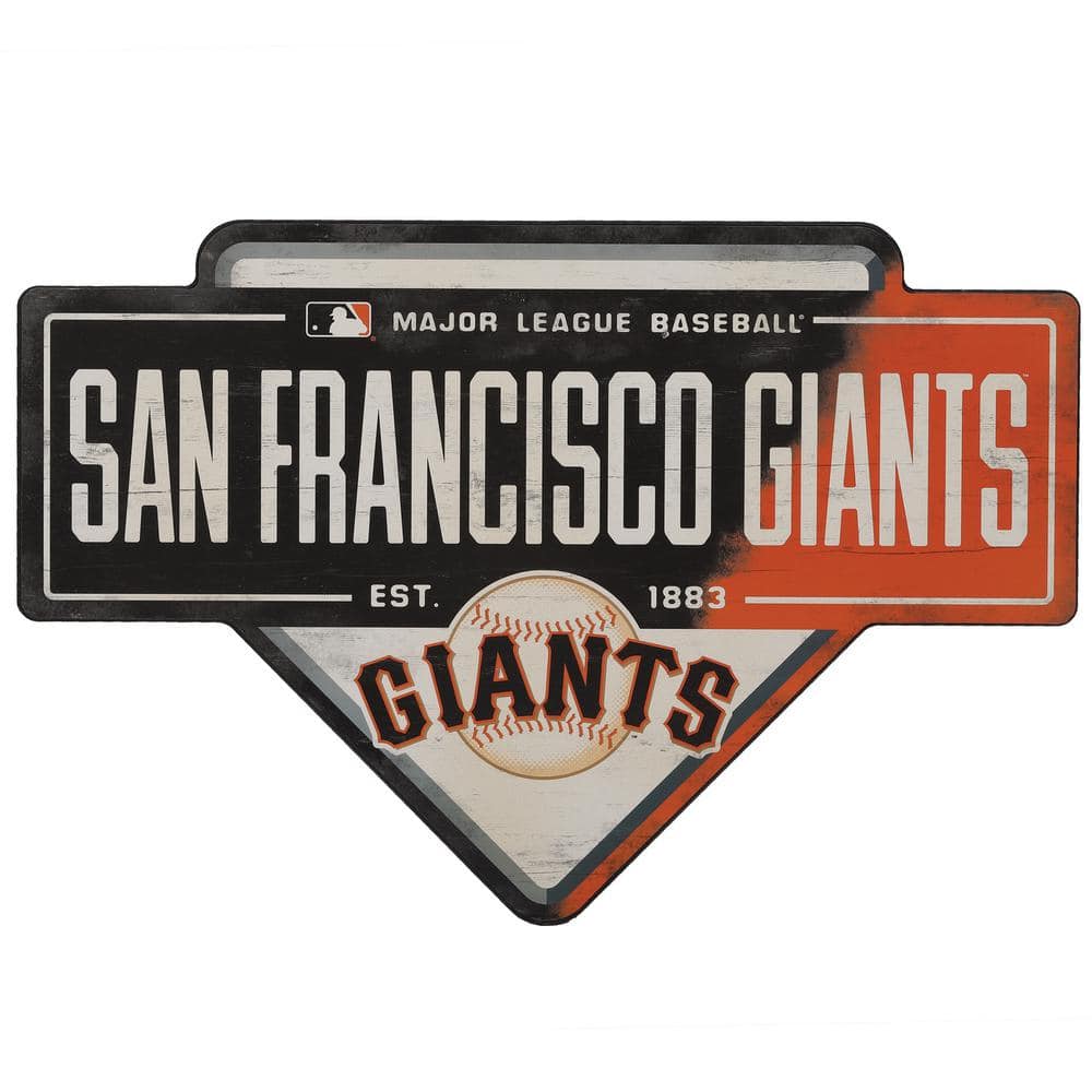 Open Road Brands San Francisco Giants Vintage Ticket Office Wood Wall Decor  90183554-s - The Home Depot
