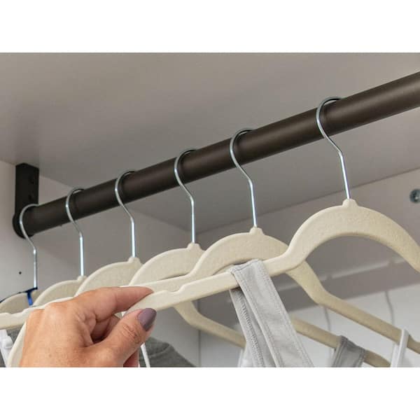 KOMPLEMENT Pull-out multi-use hanger, white, 227/8 - IKEA