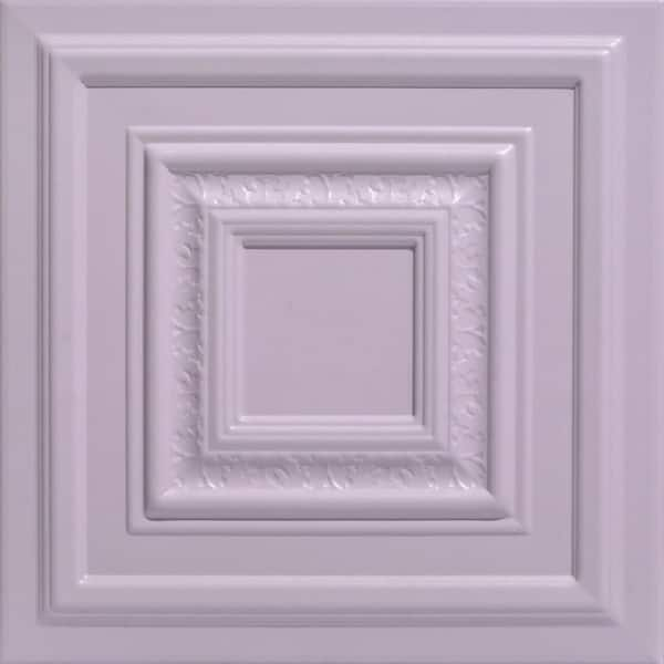 A La Maison Ceilings Chetsnut Grove Inspired 1.6 ft. x 1.6 ft. Decorative Foam Glue Up Ceiling Tile (21.6 sq. ft./Case)