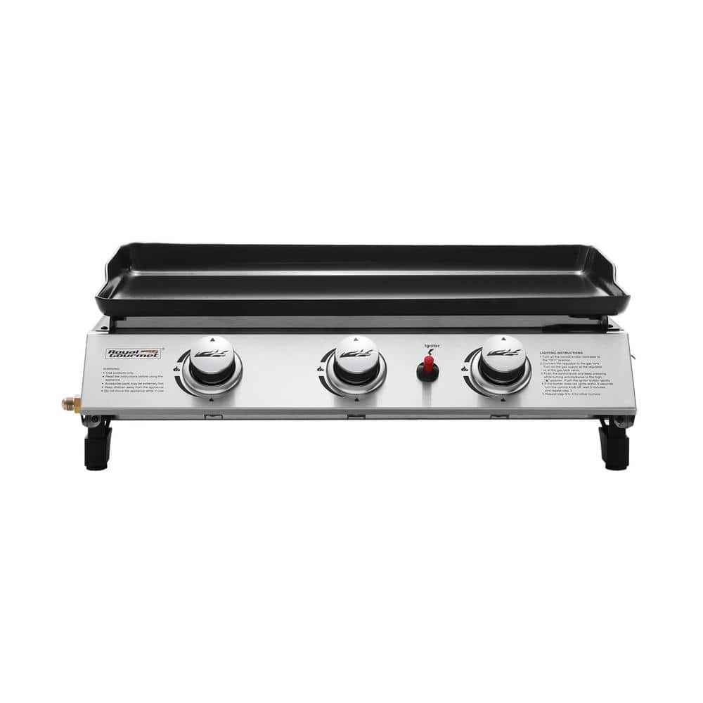 3 Burner 27,000 BTU Gas Grill, deals Black