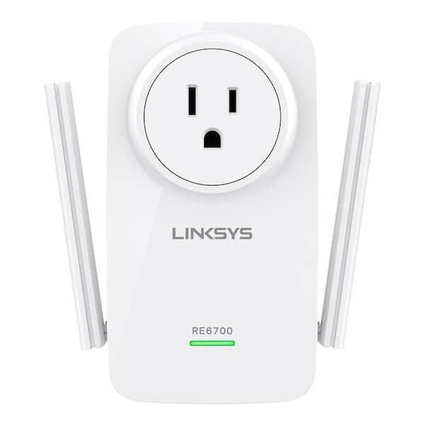 Linksys AC1200 Wi-Fi Range Extender, White