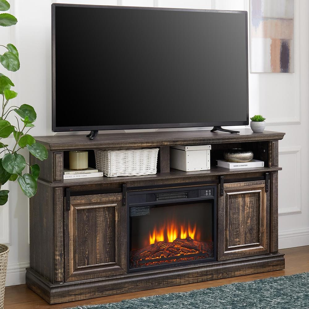ToolCat 59 in. Freestanding Sliding Door TV Stand Large ToolCat 59 in. Freestanding Sliding Door TV Stand Large