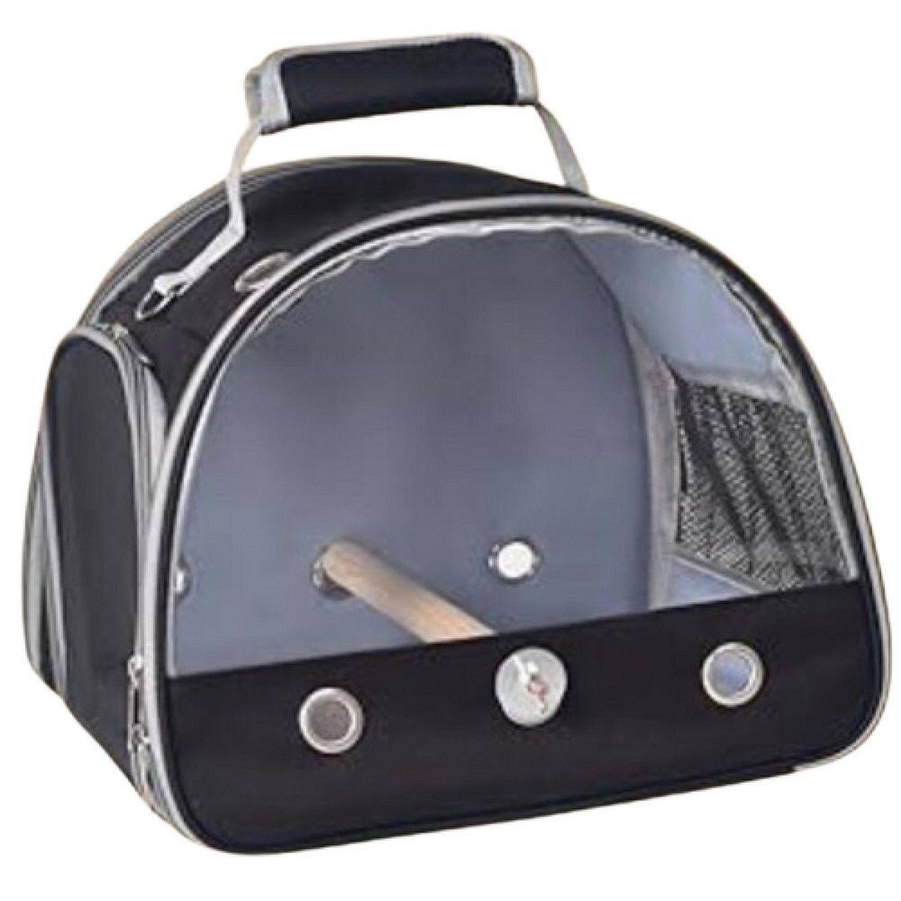 Small Bird Carrier Travel Cage with Stand for Parrot Travel Carrier with Sh