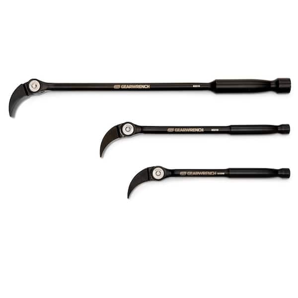 8 in., 10 in., and 16 in. Indexing Head Pry Bar Set (3-Piece)