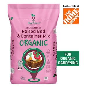 Organic Raised Bed and Container Mix Soil 1.5 cu. ft., Peat Free, OMRI Listed