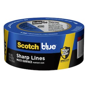 Stikk Painters Tape - 10pk Orange Painter Tape - 1 inch x 60 Yards - Paint Tape for Painting, Edges, Trim, Ceilings - Masking Tape for DIY Paint