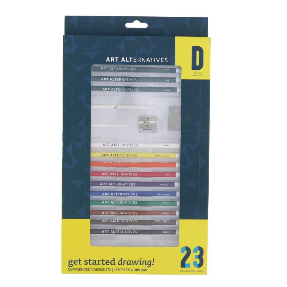 Sketch and Draw Get Started Drawing Set (23-Piece)