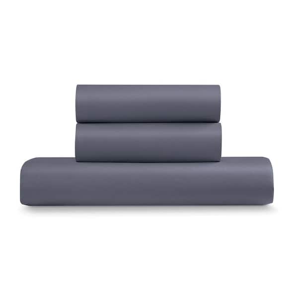 ELLA JAYNE Full/Queen Microfiber Duvet Cover Set In Charcoal