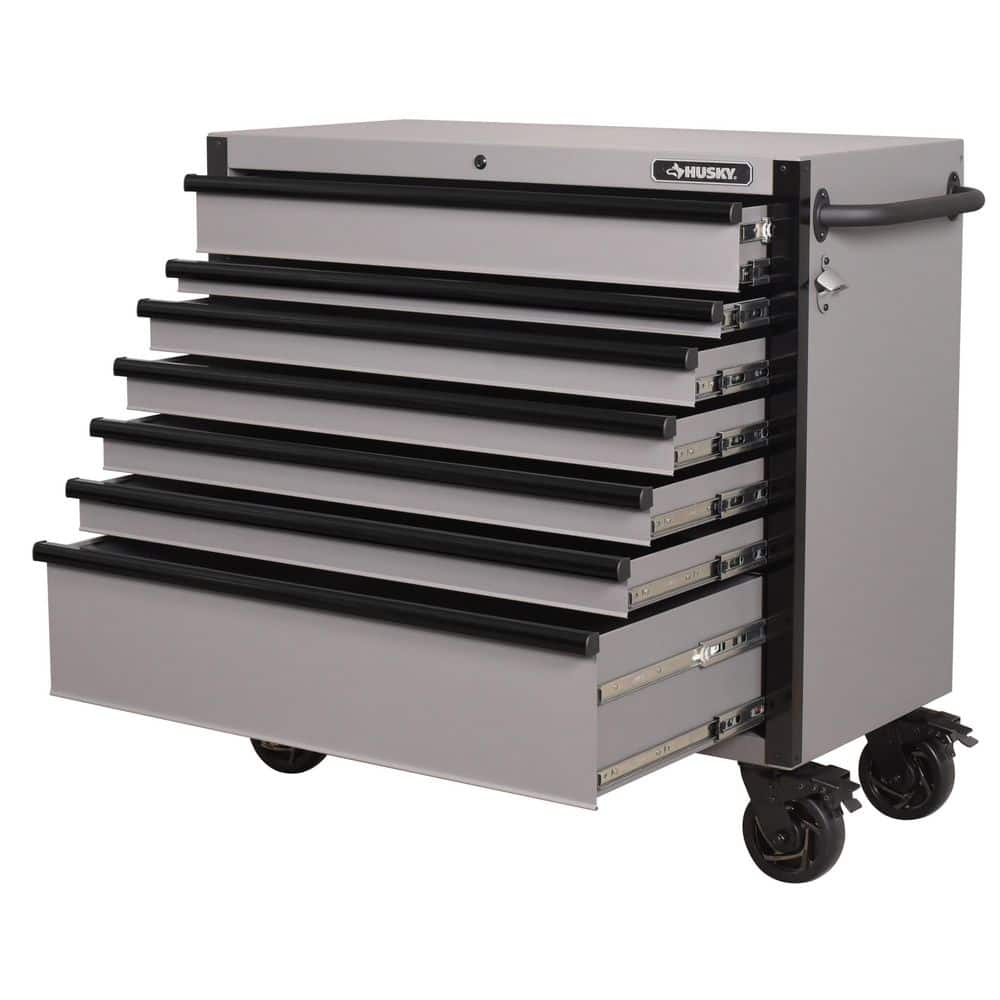 Husky 42 in. 7-Drawer Rolling Tool Cabinet