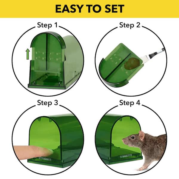Catch and Release Humane Mouse Trap (2-Pack)