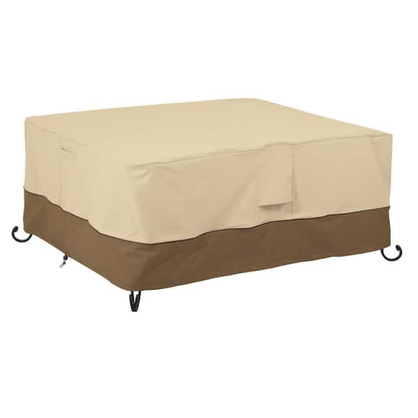 Classic Accessories Veranda 40 in. Rectangular Fire Pit Table Cover