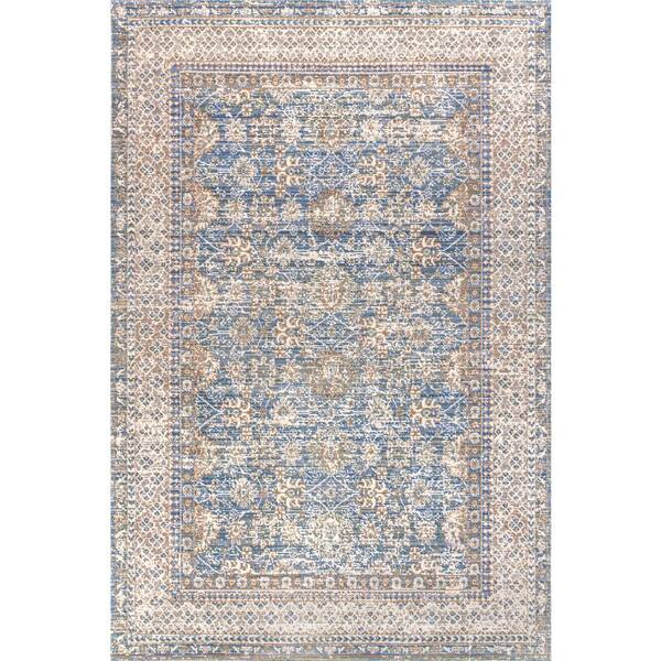 Jonathan Y Stirling English Country Argyle Indigo Blue 4 Ft X 6 Ft Area Rug Sbc301b 4 The Home Depot