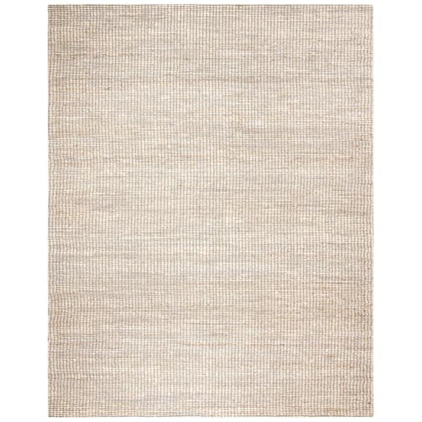 SAFAVIEH Marbella Ivory 9 ft. x 12 ft. Solid Area Rug