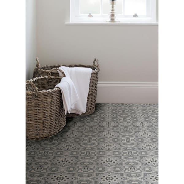 Whitney 12 in. W x 12 in. L Blue Peel & Stick Vinyl Tile Flooring (20 sq. ft./case)