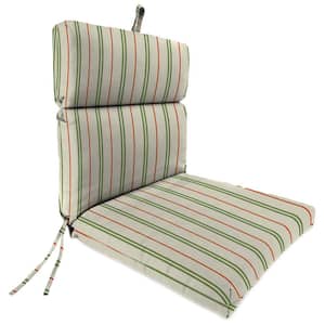 44 in. L x 22 in. W x 4 in. T Outdoor Chair Cushion in Gallan Cedar