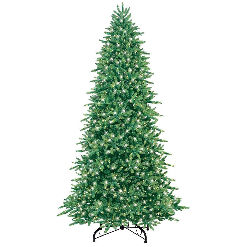 Reviews for GE 9 ft. Pre-Lit Just Cut Fraser Fir Artificial Christmas ...