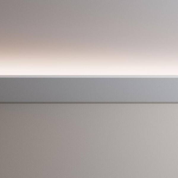 Ekena Millwork Blair 7.875 in. D x 7.875 in. W x 94.5 in. L Polyurethane Crown Moulding