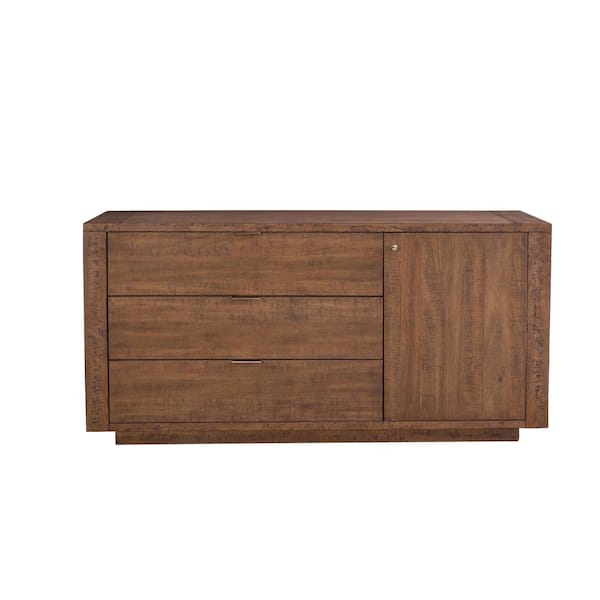 Garland Caramel Brown MDF 60 in. Sideboard