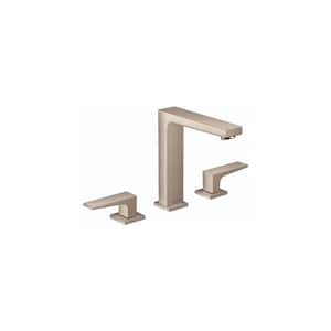 Metropol 8 in. Widespread 2-Handle Bathroom Faucet in Brushed Nickel