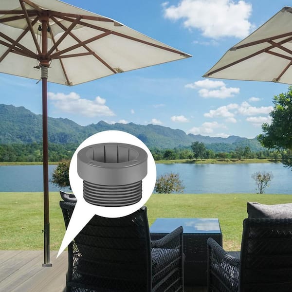 electric outlets snap on to patio umbrella poles Solus SCO-338 120V Grounded Outdoor Convenience Outlet for Lamp Posts & Poles, UL Listed, Weather-Resistant with Protective Cover (Black, Single) providing eco Lighted Patio Umbrellas | Outdoor