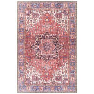 Kaleen Boho Patio Red 2 ft. x 3 ft. Indoor/Outdoor Area Rug BOH02-25-23 ...