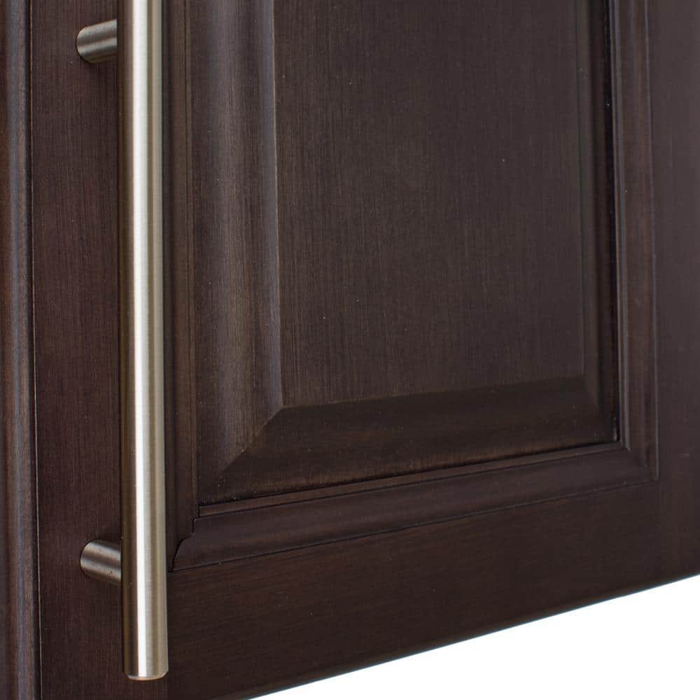 Stainless Steel 9'' Modern Bar Pull with Mounting Hardware
