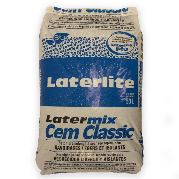 Unbranded 50 l Cem Classic Quick-Drying Lightweight Insulating Permeable Concrete Bag