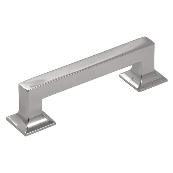 Studio 3-3/4 in. (96 mm) Satin Nickel Cabinet Pull (10-Pack)