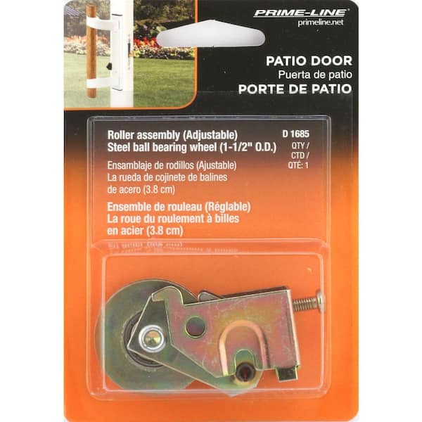 Prime-Line 1-1/2 in. Steel Ball Bearing Sliding Door Roller