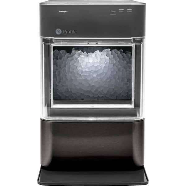 Profile Opal 24 lbs. Portable Nugget Ice Maker in Black Stainless Wi-Fi Connected