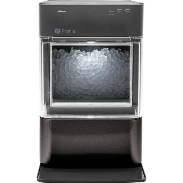 GE Profile Opal 24 lb Portable Nugget Ice Maker in Stainless Steel