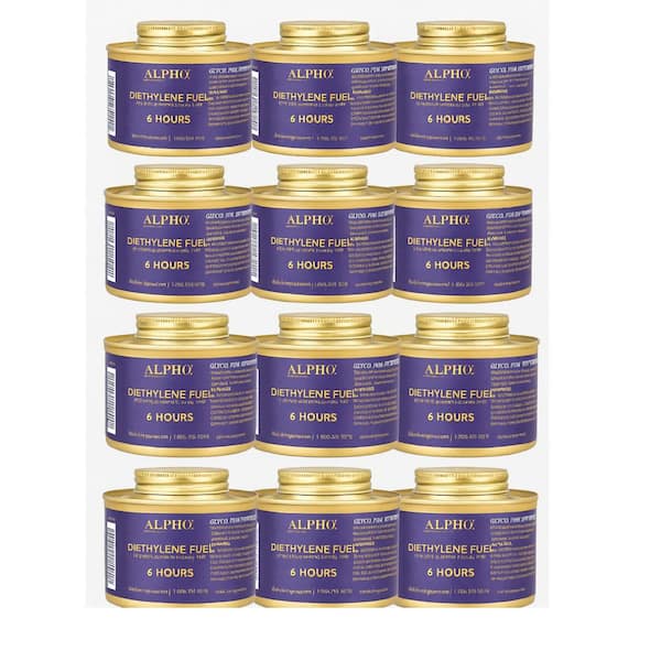 Luxe Edition 12-Piece 6-Hr Cooking Fuel Wick Safe Chafing Fuel Lid Opener for Chafing Dish Accessories