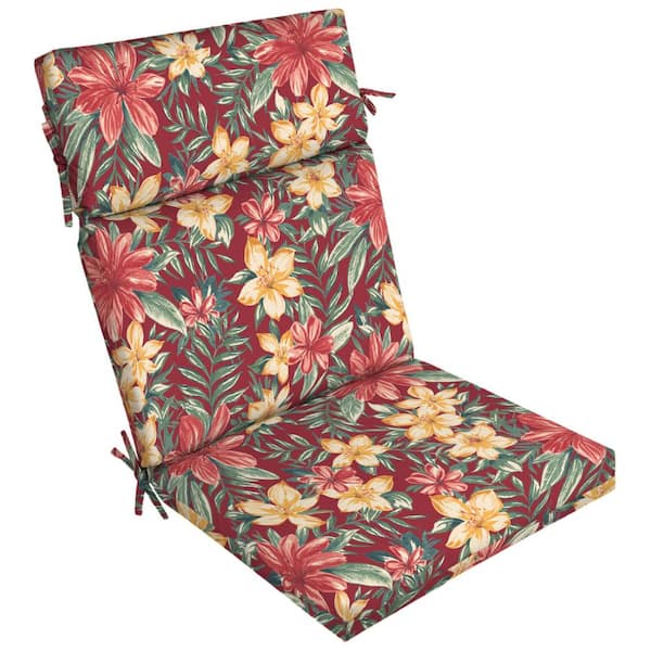 ARDEN SELECTIONS 21 x 20 Ruby Clarissa Outdoor Dining Chair Cushion