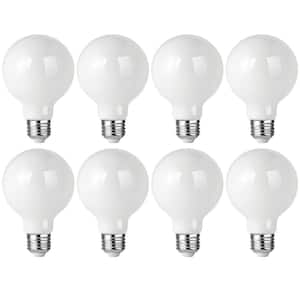 60-Watt Equivalent Dimmable LED Edison Bulbs 700 Lumens, G25 LED Filament Light Bulbs E26 Base, 5000K Daylight (8-Pack)