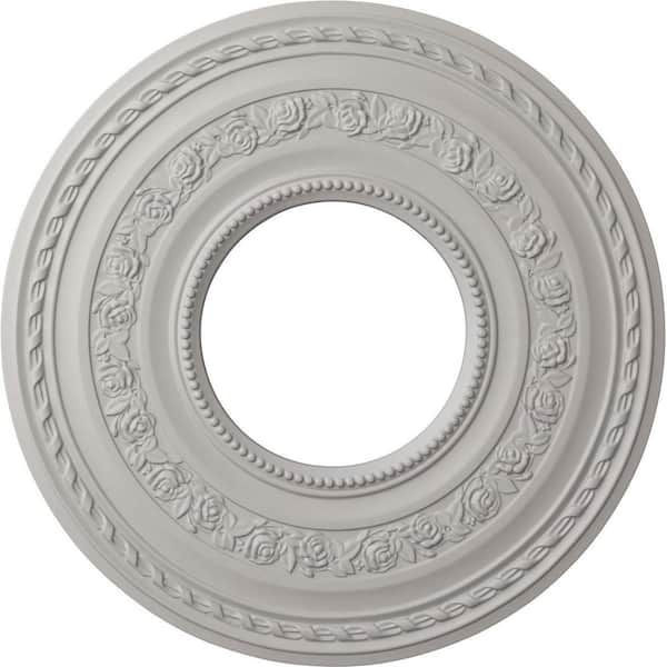 Ekena Millwork 1-1/8 in. x 29-3/8 in. x 29-3/8 in. Polyurethane Anthony Ceiling , Ultra Pure White