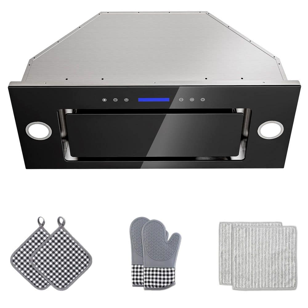 Homemade Window Inserts INATECK 36 in. 600 CFM Convertible Insert Range Hood with 4-Speed ...