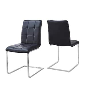 Escondido Black Side Chair -(set of 2)
